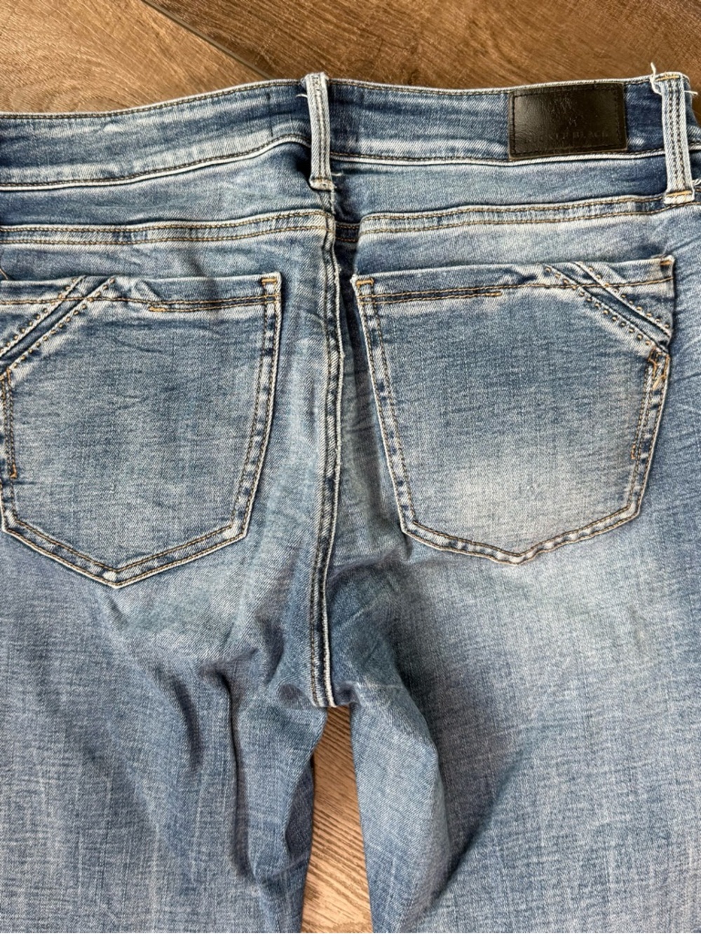 BKE Payton Bootcut Jeans 28x30 Distressed Medium Wash Mid Rise Stretch - Picture 11 of 11